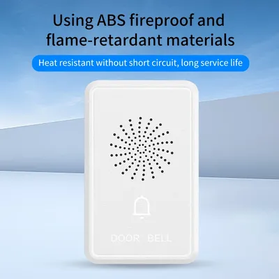 Access Control DoorBell Wired Door Bell Chime DC 12V Vocal Wired Doorbell Welcome Door Bell Ringtone For Access Control Kits