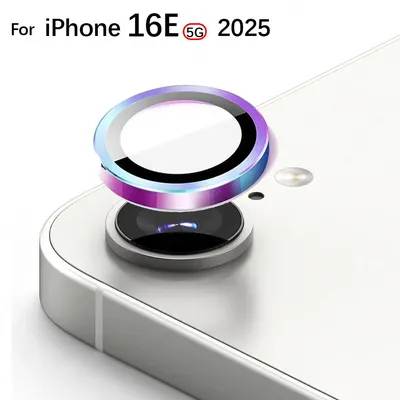1Pc iphone16e Metal Camera Lens Protector for Apple iPhone 16e 5G HD Back Aluminum Camera Glass DYM 16 e Lens Case Accessories