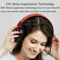B39 Cuffie da gioco Cuffie Bluetooth Surround Sound Stereo Auricolare wireless USB con microfono Cuffie per laptop con luce colorata
