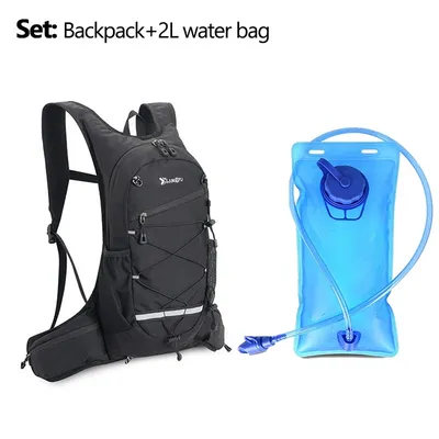 2Liter Water Bag Backpack Set MTB Bike WaterBag Rucksack Bicycle Hydration Backpack Cycling Sports Refill Water Bladder Knapsack