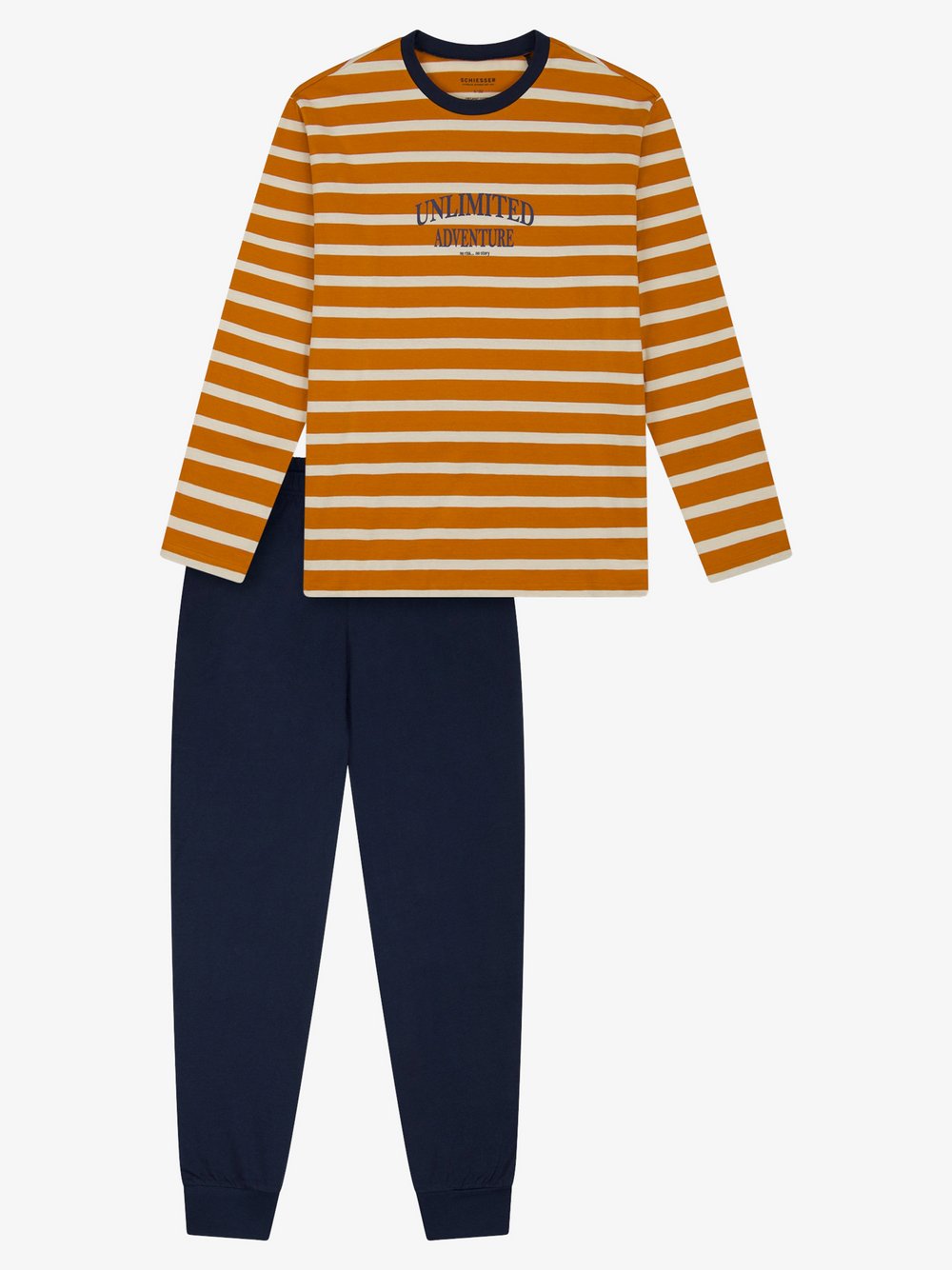 Schiesser Pyjama Jungen cognac, 140 Image