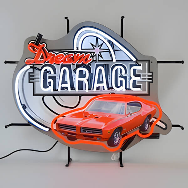Neonetics Dream Garage GTO 29-Inch Neon Sign