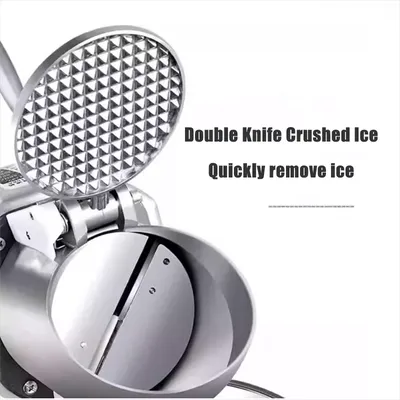 New Sale Stainless Steel Multi-Purpose Electric Ice Snow Crusher Machine for Party