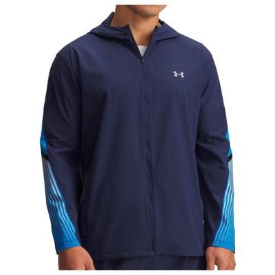 Under Armour - Velociti Storm Hooded Jacket - Laufjacke Gr XL blau Image