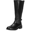 Weitschaftstiefel SHEEGO, Damen, Gr. 43, schwarz, Glattleder, Leder, Schuhe