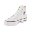 Sneaker CONVERSE "CHUCK TAYLOR ALL STAR LIFT", Gr. 37, vintage weiß, rot, navy, Textil, sportlich, Schuhe