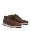 Schnürboots TIMBERLAND "PARKER STREETMID LACE UP SNEAKER", Gr. 50, braun (schwarz braun full grain), Leder, sportlich, Schuhe, Winterstiefel, Schnürstiefel, Winterschuhe