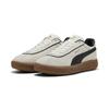 Sneaker PUMA "PUMA Club Klassika Sneakers aus Wildleder Damen", Gr. 36, warm weiß schwarz gold, Obermaterial: Textil, Kuhleder, Synthetik; Futter: Textil, Synthetik; Innensohle: Textil; Laufsohle: Gummi, Schuhe