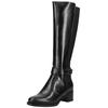 Stiefel NERO GIARDINI "Nero Giardini Stiefel Leder", Damen, Gr. 39, schwarz, Leder, casual, Schuhe