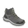 Wanderschuh MEINDL "Meindl Dallas Mid GORE-TEX grau/gelb", Gr. 44, schwarz, Veloursleder, Mesh, unifarben, Schuhe, GORE-TEX – Winddicht, wasserdicht und atmungsaktiv