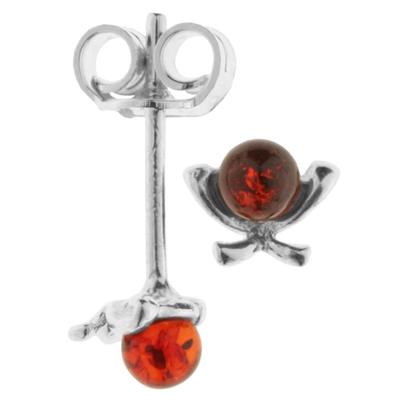 Paar Ohrstecker OSTSEE-SCHMUCK "Ostsee-Schmuck Ohrstecker Feena Ohrstecker Feena", weiß, Ohrringe, Damen, 7 x 5mm, Silber 925 (Sterlingsilber) Image