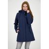 Softshellmantel DEPROC ACTIVE "TWIN PEAK NEW WOMEN", Damen, Gr. 40 (M), blau (navy), 96% Polyester; 4% Elasthan, casual, Langarm Windstopperbündchen mit verstellbarem Klettverschluss,mit Schneefang,mit Daumenlöchern, Mäntel, auch in Großen Größen...