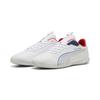 Sneaker PUMA "BMW M Motorsport Neo Cat 3.0 Sneakers Erwachsene", Gr. 37, rot (weiß pop rot), Obermaterial: Synthetik, Textil; Futter: Textil; Innensohle: Textil; Laufsohle: Gummi, Schuhe