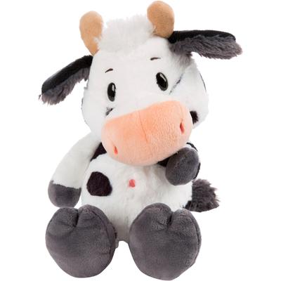 Kuscheltier NICI "Farm Friends, Kuh Cowluna, 33 cm schlenkernd", weiß, Plüschfiguren, KinderB:15cm H:33cm L:15cm, schlenkernd; enthält recyceltes Material, B:15cm H:33cm L:15cm