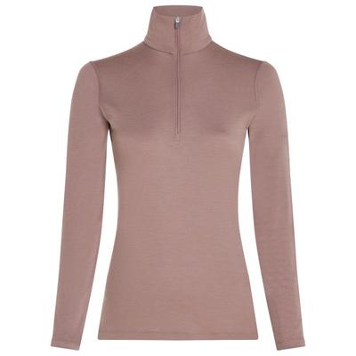 Icebreaker - Women's 200 Oasis L/S Half Zip - Merinolongsleeve Gr S braun Image