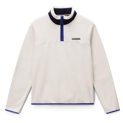 Napapijri - T-Dergana Half Zip - Fleecepullover Gr XXL weiß Image