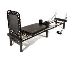 Brookstone Stamina AeroPilates Premier w/Stand, Cardio Rebounder, Neck Pillow & DVDs