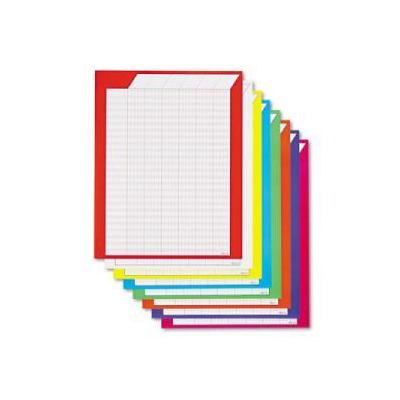 Elmer's Vertical Incentive Chart Pack, 22w x 28h, 8 Assorted Colors, 8/Pack