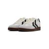 Sneaker HUMMEL "VM78 CPH LS", Gr. 46, weiß (weiß, schwarz), Leder, Synthetik, sportlich, Schuhe