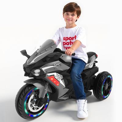 12V Children's Motorcycle 3-4 Years Old Electric Motorcycle with USB and MP3 Connections Best Birthday and Christmas Gifts