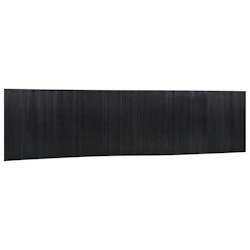 vidaXL Paravent Schwarz 165x800 cm Bambus Image