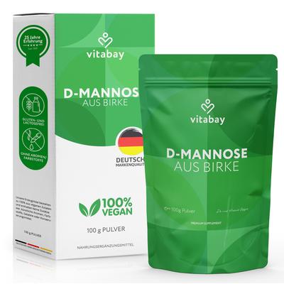 D-Mannose Pulver aus Birke vegan 100 g Image