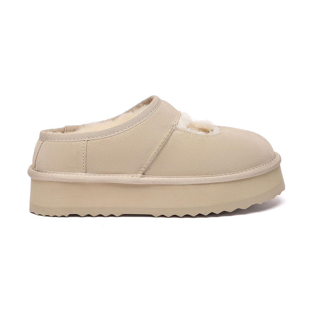 EVER AU Australien Damen Feder-Ankle-Plateau-Schuhe