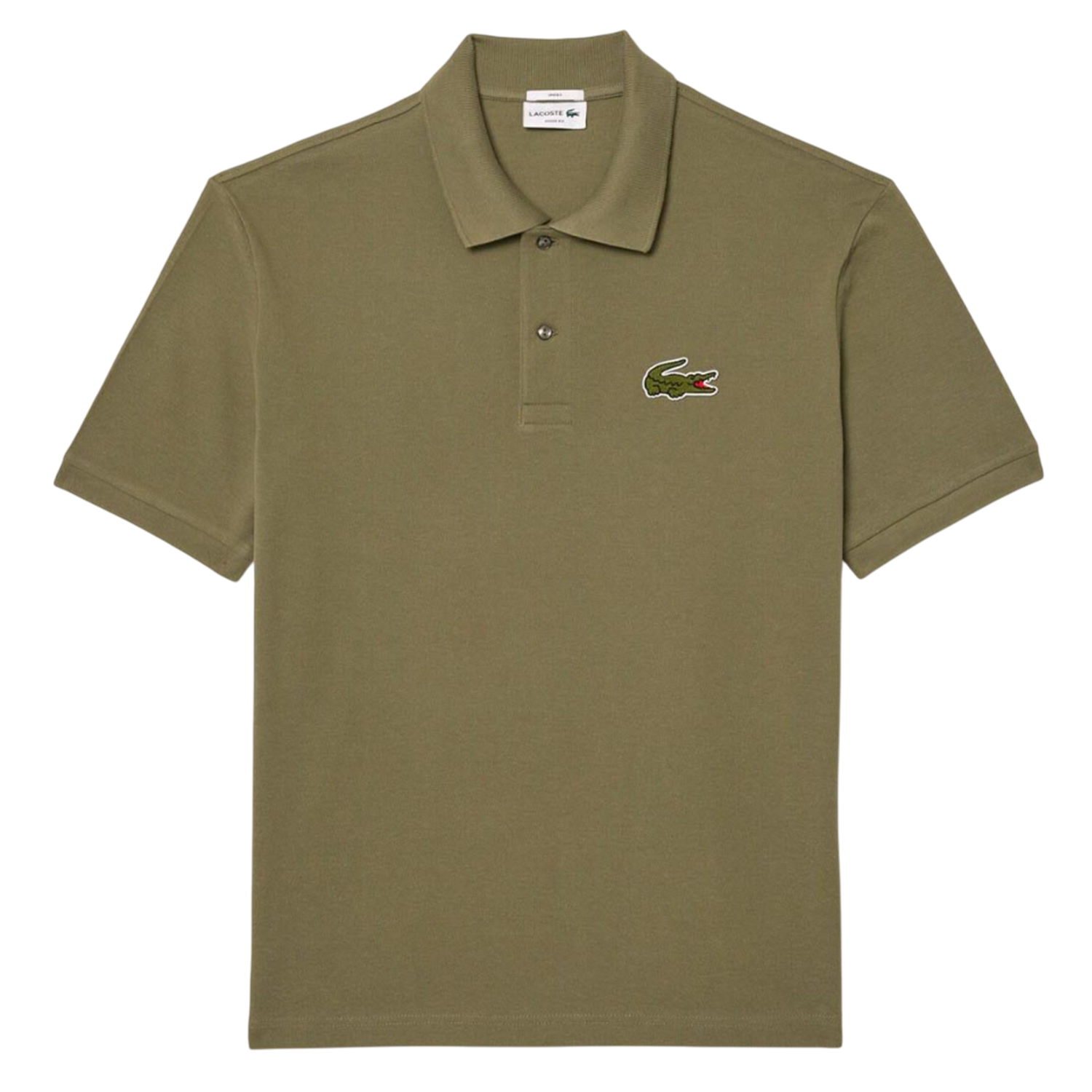 Lacoste - "L.12.12" Poloshirt für Herren/Damen Unisex, Piqué, lose Passform (Khakigrün) Image