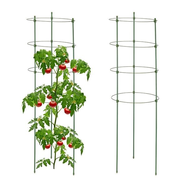 relaxdays 2er-Set Rankhilfe 91 cm Image
