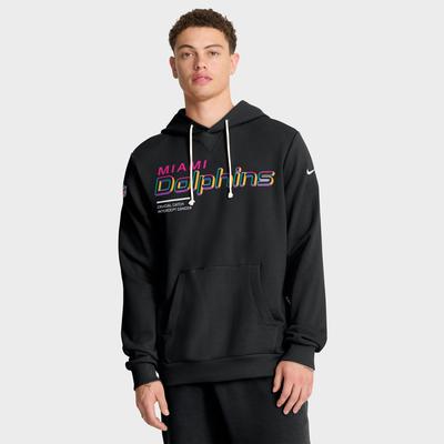 Miami Dolphins Nike 2025 Crucial Catch Dri-FIT Hoodie - Herren Image