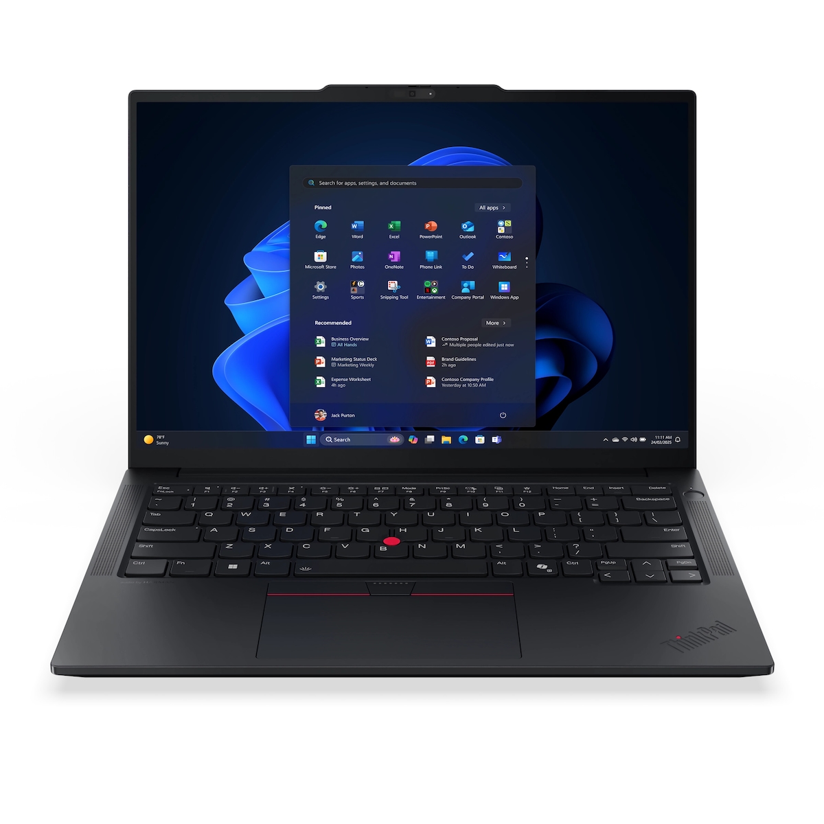 Lenovo ThinkPad E14 G7 (Black, 14" WUXGA, AMD Ryzen™ 5 220, 16 GB RAM, 2 TB SSD) mit Windows 11 Pro & Office 2024 Pro Image
