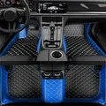 Tappetini auto in pelle per FORD C-MAX 5 posti 2003-2016 kit set tappeti tappetini poggiapiedi accessori