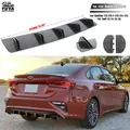 General Motors diffusore paraurti posteriore spoiler diffusore a due stadi pinna di squalo deflettore telaio a 5 ali adatto per Audi A3 A4 A5 A6