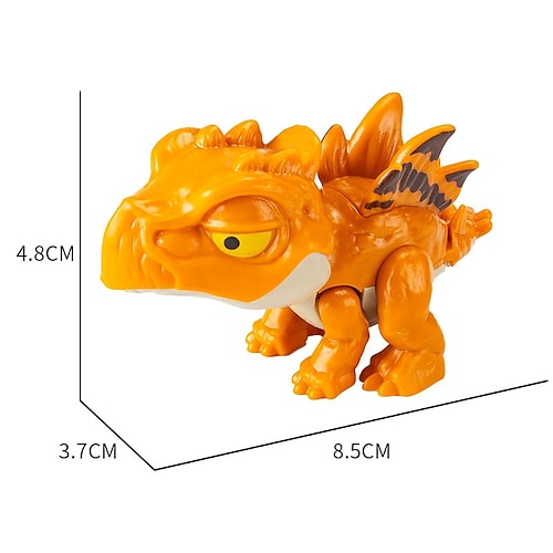 Fingerbeißendes Dinosaurierspielzeug für Kinder, lustiger, matschiger Flugsaurier, Diplodocus, Tyrannosaurus, süße Chibi-Dinosaurier, pädagogisches Spielset, Sammelfiguren, Großhandels-Lernset Image