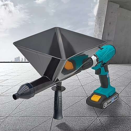 kabellose manuelle Zementmörtelpistole – robuste Kunststoff-/Metallkonstruktion, ergonomischer Griff Präzisionsdüse zum Abdichten von Fenster-/Türrahmen, Heimwerkerwerkzeug, Konstruktionswerkzeug Image