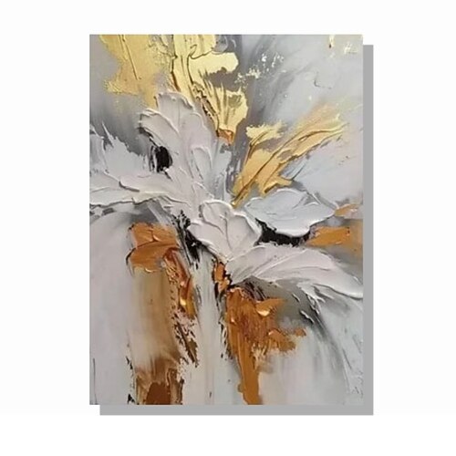 handgefertigtes 3D-Ölgemälde, reichhaltige Textur, Pinselstriche, lebendige Farbpalette, moderne Wohnkultur, Wohnzimmer-Wandkunst, künstlerische Handwerkskunst, einzigartiges Design, luxuriöser Image