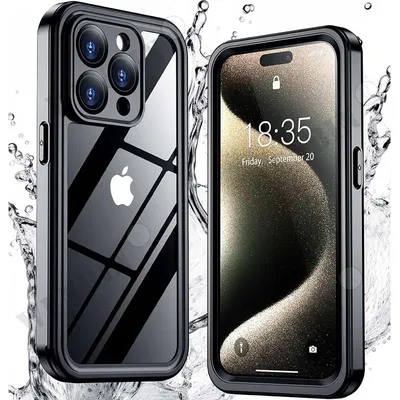 IP68 Waterproof For iPhone 17 16 15 14 13 Pro Max XR XS 7 8 Plus Case RedPepper Cover Diving Underwater Swim Outdoor Sports