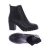 even odd Damen Stiefelette, Gr. 39, schwarz, Kunstleder