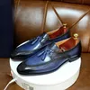 Große Größe 6-13 Mode Herren Quaste Loafer Schuhe Männer Vintage Echtes Leder Kleid Schuhe Für Männer Business Party hochzeit Schuhe