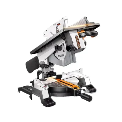 1800W Compound Saw Bevel Cutting 45 Degree Woodworking Special Table Saw 10 Inch Aluminum Alloy Cutting Machine