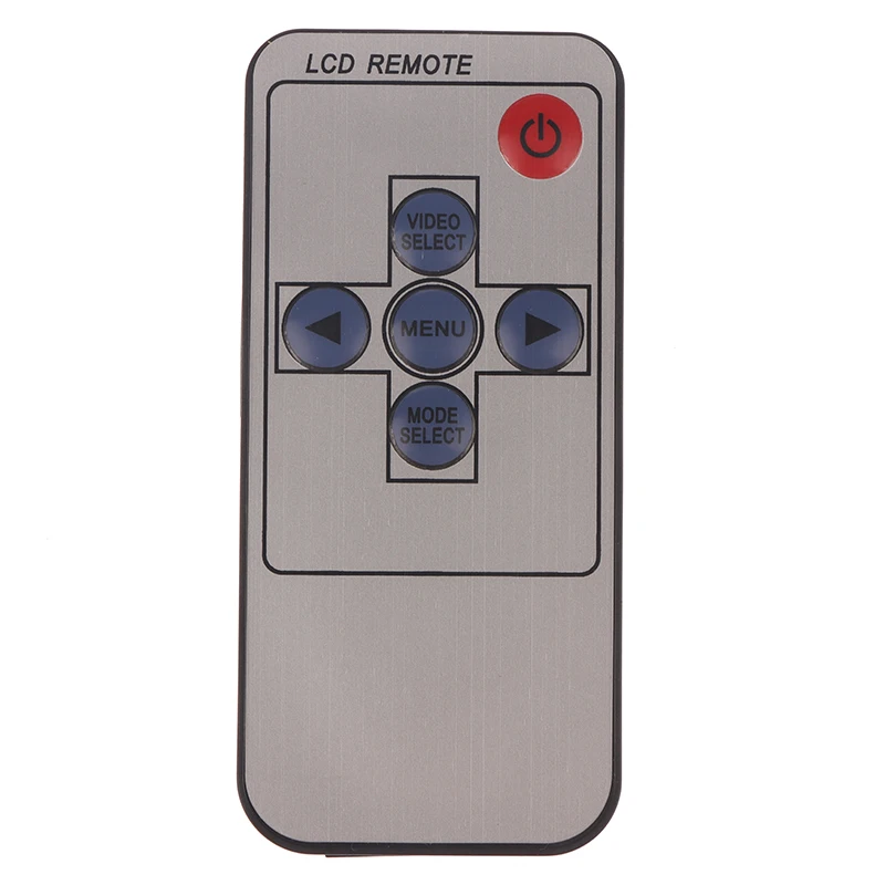 Vehicle Wireless 6 Button Card Infrared Remote Control For 7/8/9/10.1 Inch TFT Car Monitor Remote Control Spare Remote Control