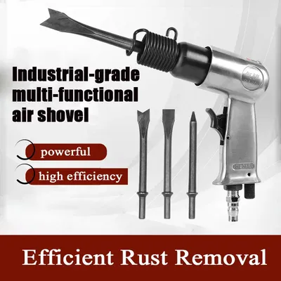Industrial pneumatic derusting shovel, multi-functional powerful shovel, impact type air shovel, multi-functional tool