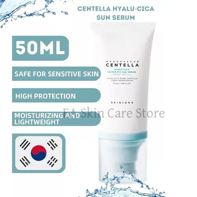 SKIN1004 Hyalu-CICA Water-fit Sunscreen Spf 50 Bloqueador Solar Centella Skin Care Coreanos Sun Screen Whitening Sunblock Cream