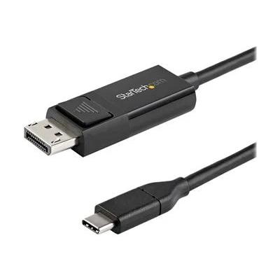 StarTech.com USB-C to DP 1.2 Bi Directional Adapter Cable, 1m/3.3 ft