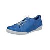 Schnürschuh ANDREA CONTI "Andrea Conti Halbschuhe Leder", Damen, Gr. 38, blau, Leder, casual, Schuhe
