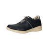 Sneaker HUSH PUPPIES "Hush Puppies Sneaker Leder", Damen, Gr. 36, blau (navy), Leder, casual, Schuhe
