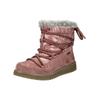 Schnürstiefelette LEGERO "Legero Stiefelette Veloursleder/Textil", Damen, Gr. 40, rot (hellrot), Veloursleder, Textil, casual, Schuhe