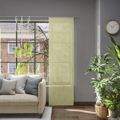 Schiebegardine NEUTEX FOR YOU "Libre-ECO", grün, B:60cm H:170cm, Jacquard, Polyester, Gardinen, nach Maß Image