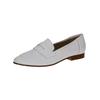 Slipper CAPRICE "Caprice Slipper Leder", Damen, Gr. 37,5, weiß, Leder, casual, Schuhe