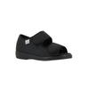 Sandale, Gr. 44, schwarz, Polyester, Schuhe